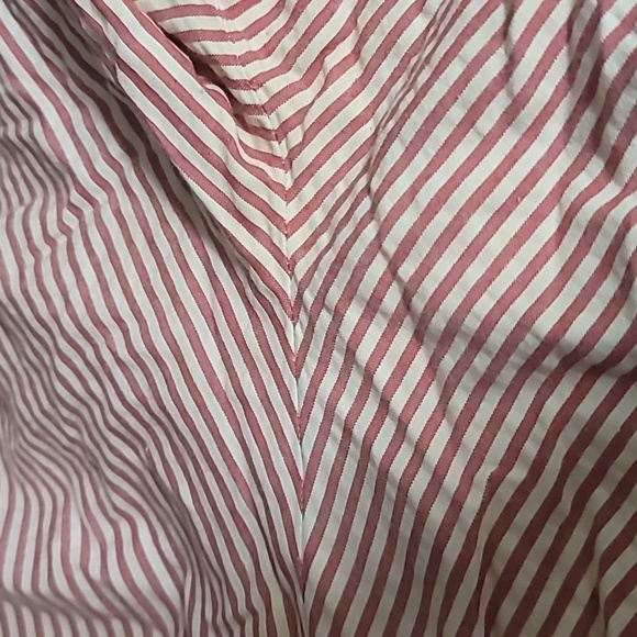 CHARLESTON TWILLS MEN'S  RED AND WHITE STRIPED SHORT 21 LONG SIZE 40 - Picture 9 of 9